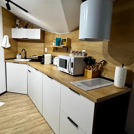 Apartman уютни планински с басейн в комплекс алпин лодж Banszko