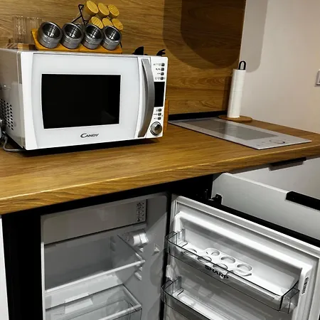 уютни планински с басейн в комплекс алпин лодж Apartman Banszko