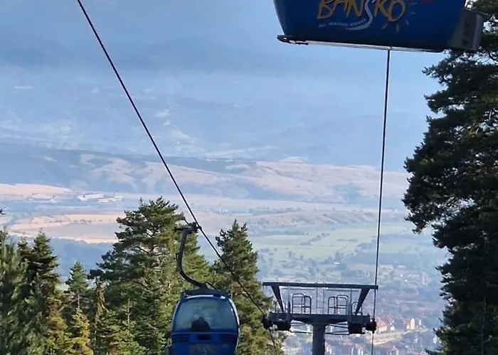 уютни планински с басейн в комплекс алпин лодж Lejlighed Bansko