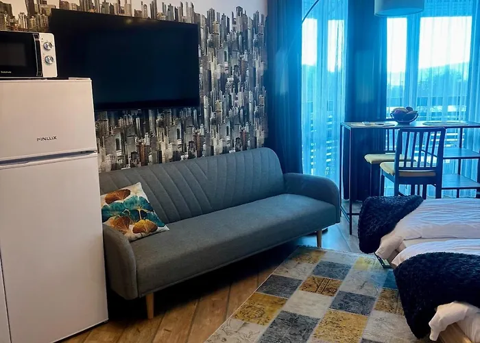 уютни планински с басейн в комплекс алпин лодж Lejlighed *