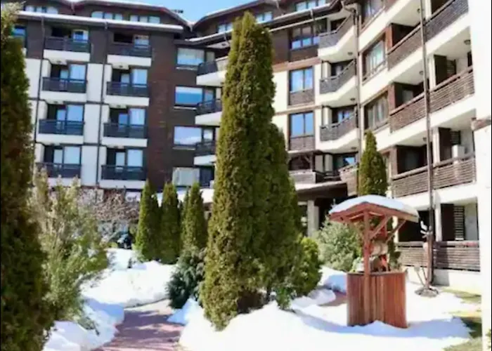 уютни планински с басейн в комплекс алпин лодж *