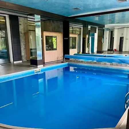 уютно планинско студио с басейн в комплекс алпин лодж *