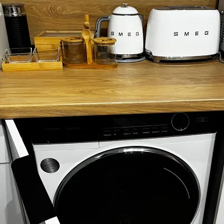 уютни планински с басейн в комплекс алпин лодж Apartmán