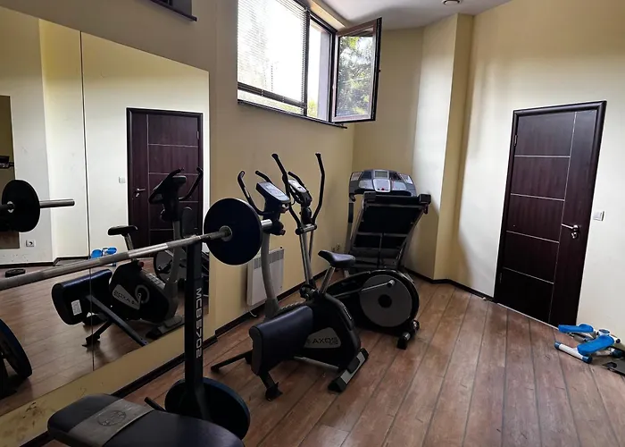 уютни планински с басейн в комплекс алпин лодж דירה